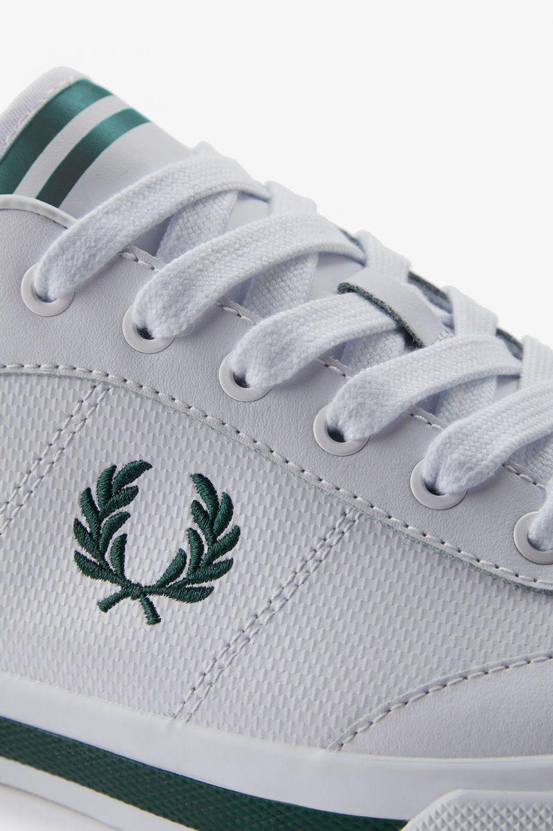 White Fred Perry Clay Men's Shoes | PH 1119GSOL